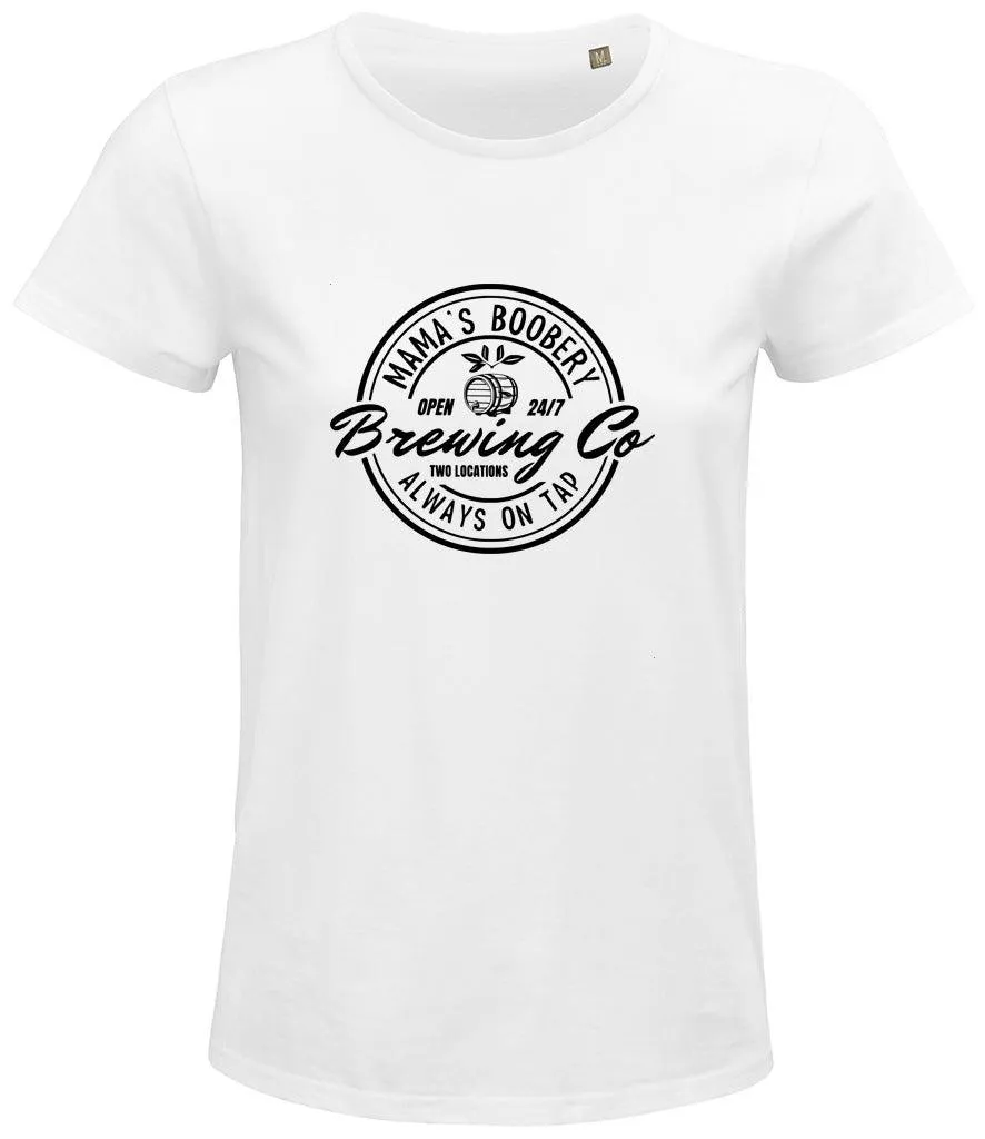 Mamas Boobery Ladies T-shirt