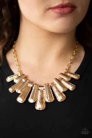 MANE Up - Gold - Paparazzi Accessories