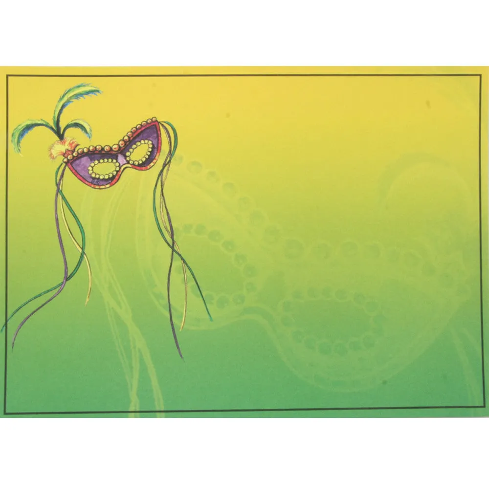 Mardi Gras Masquerade Invitation, Individual