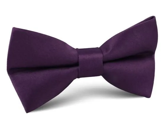 Matching men's solid bow tie Express NZ wide