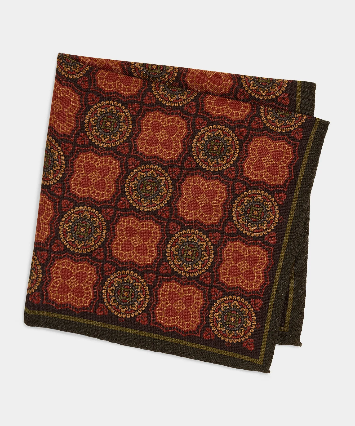 Medallion Neckerchief in Red