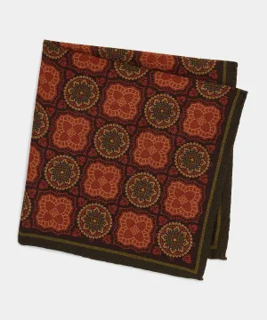 Medallion Neckerchief in Red