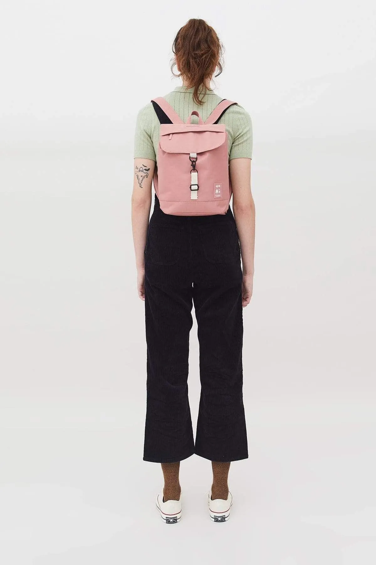 Mini Scout Backpack in Dust Pink by Lefrik