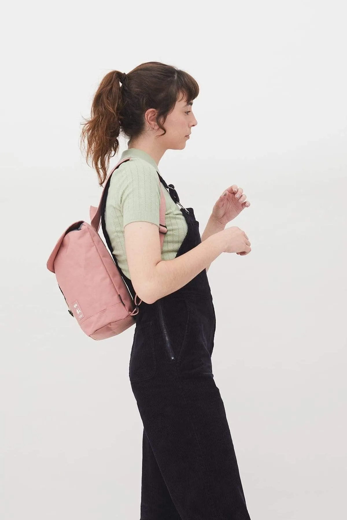 Mini Scout Backpack in Dust Pink by Lefrik
