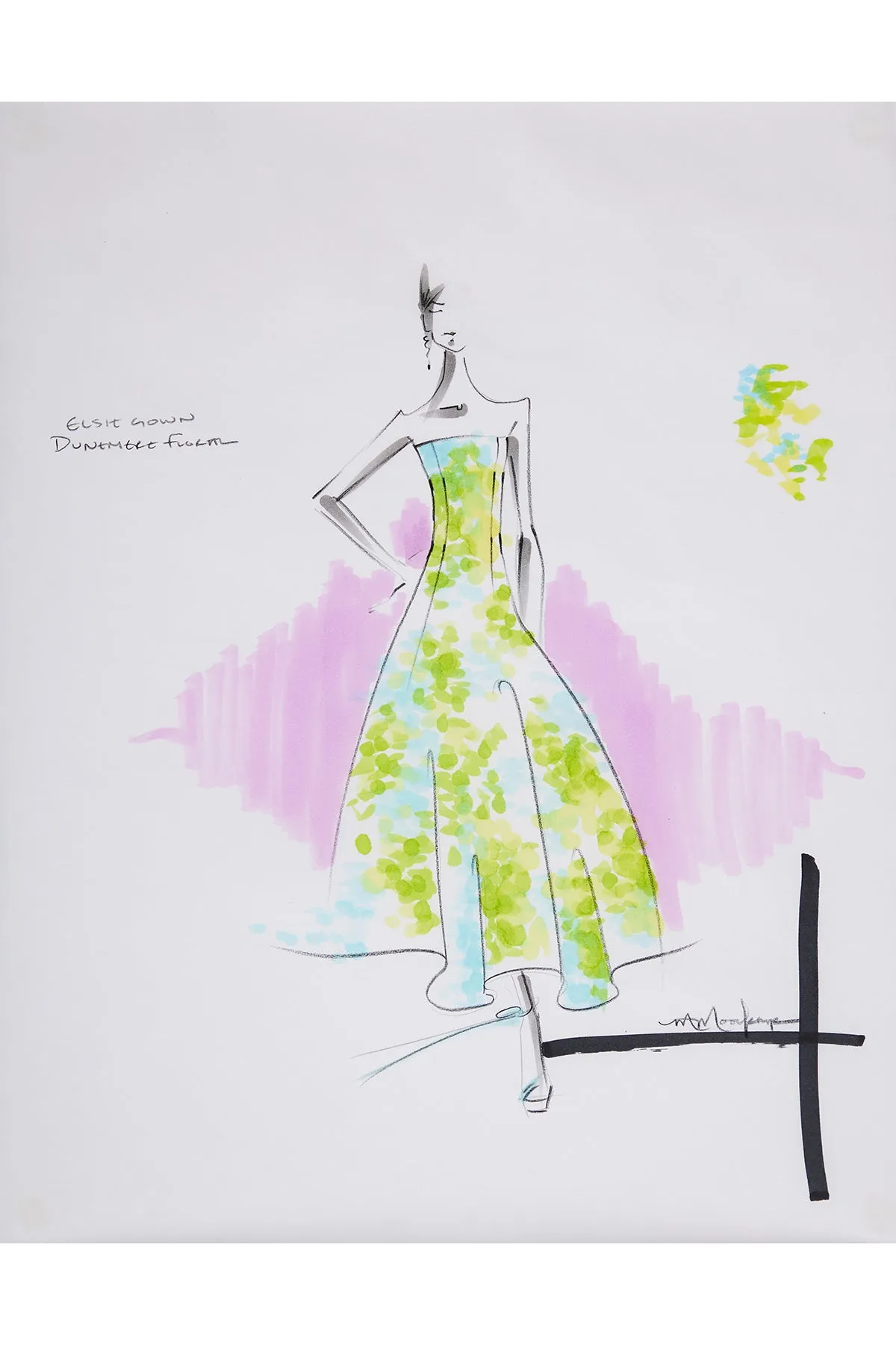 MM Original Fashion Illustration