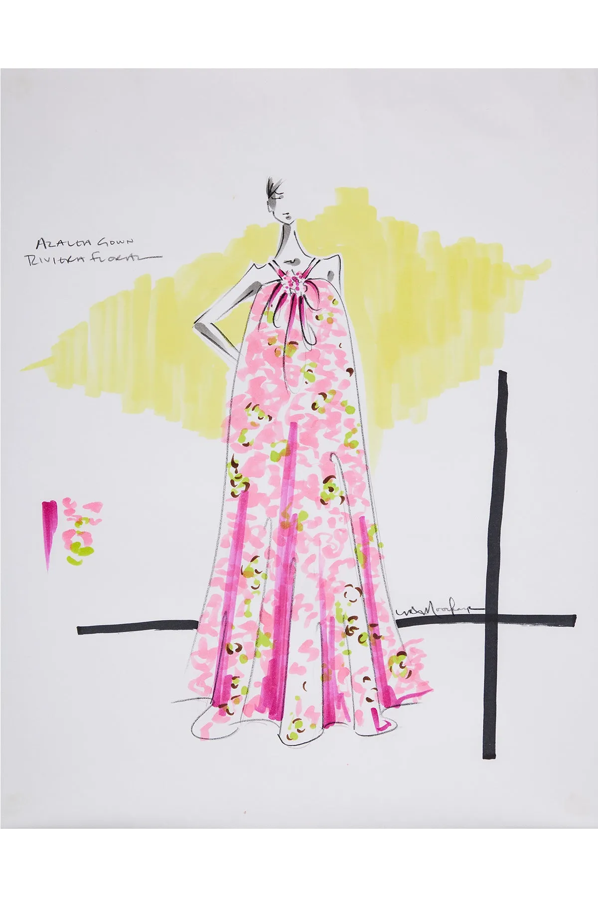 MM Original Fashion Illustration