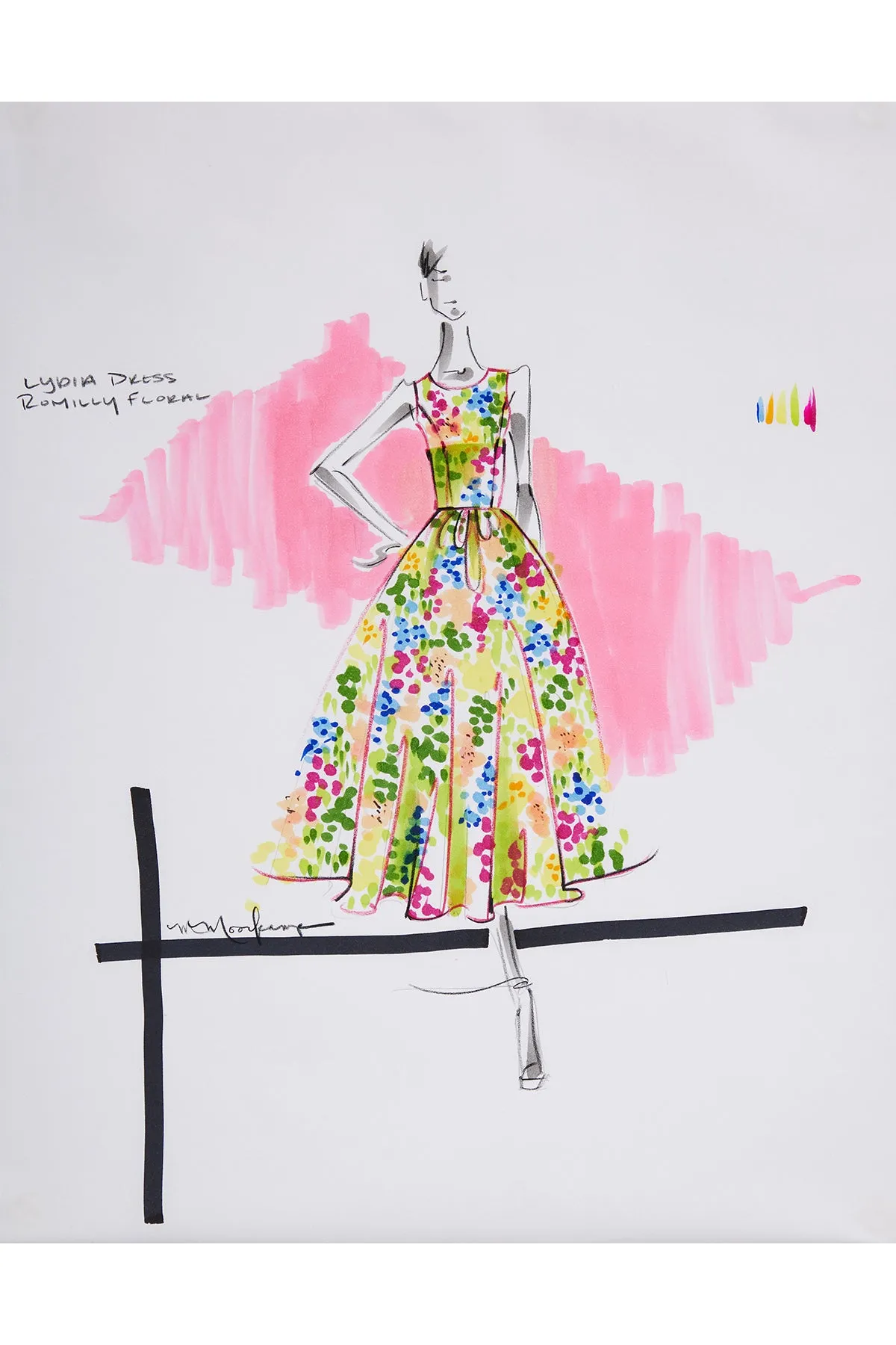 MM Original Fashion Illustration