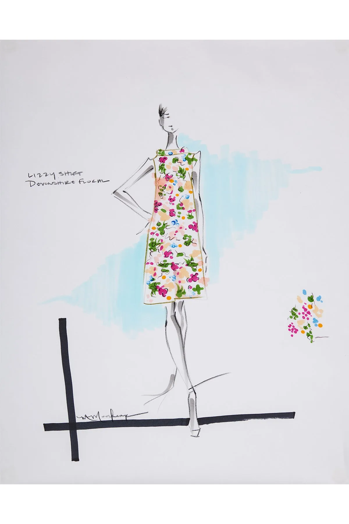 MM Original Fashion Illustration