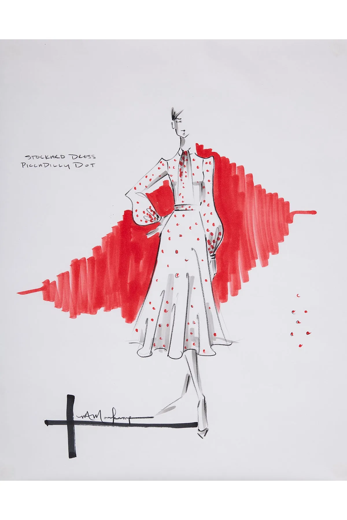 MM Original Fashion Illustration