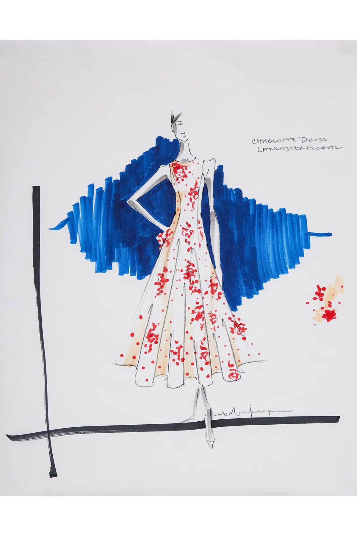 MM Original Fashion Illustration