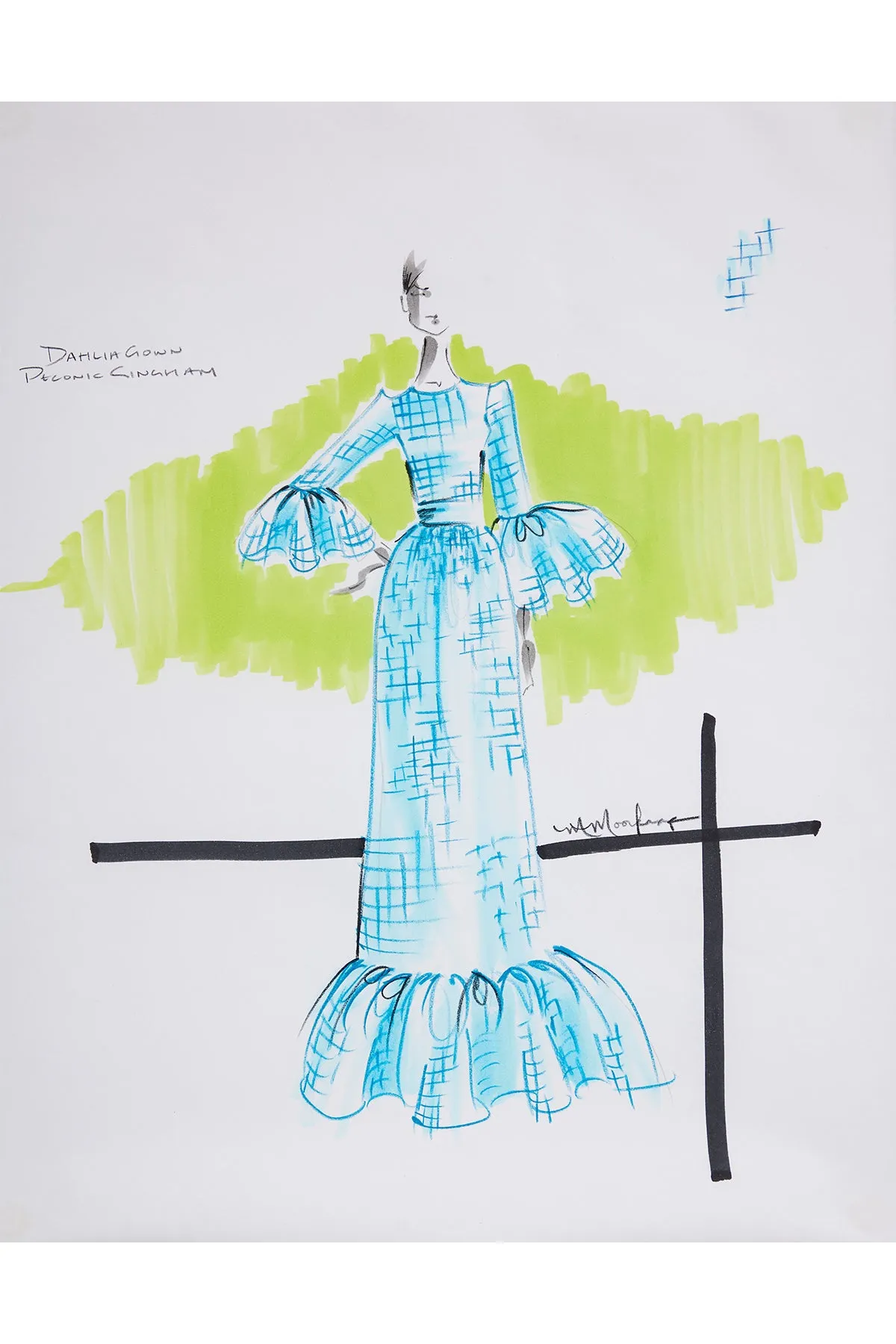 MM Original Fashion Illustration