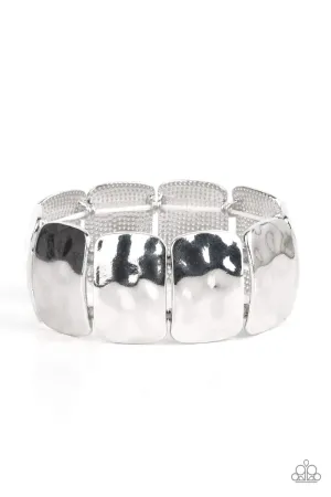 Molten Maverick - Silver Paparazzi Accessories