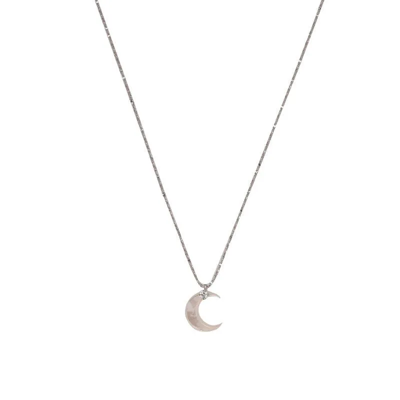 Moon Pendant Necklace