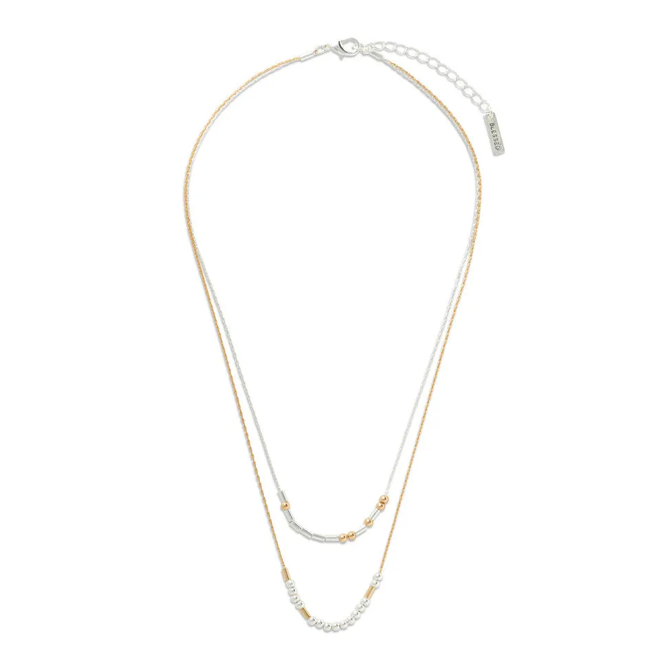 Morse Code Necklace-You're Blessed