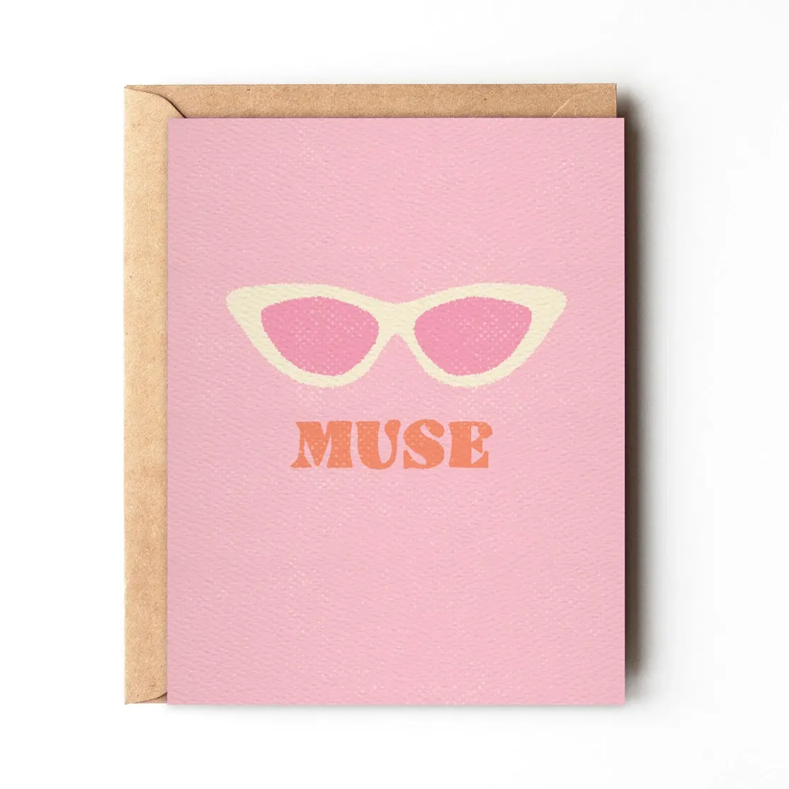Muse - Pink Best Friend Card
