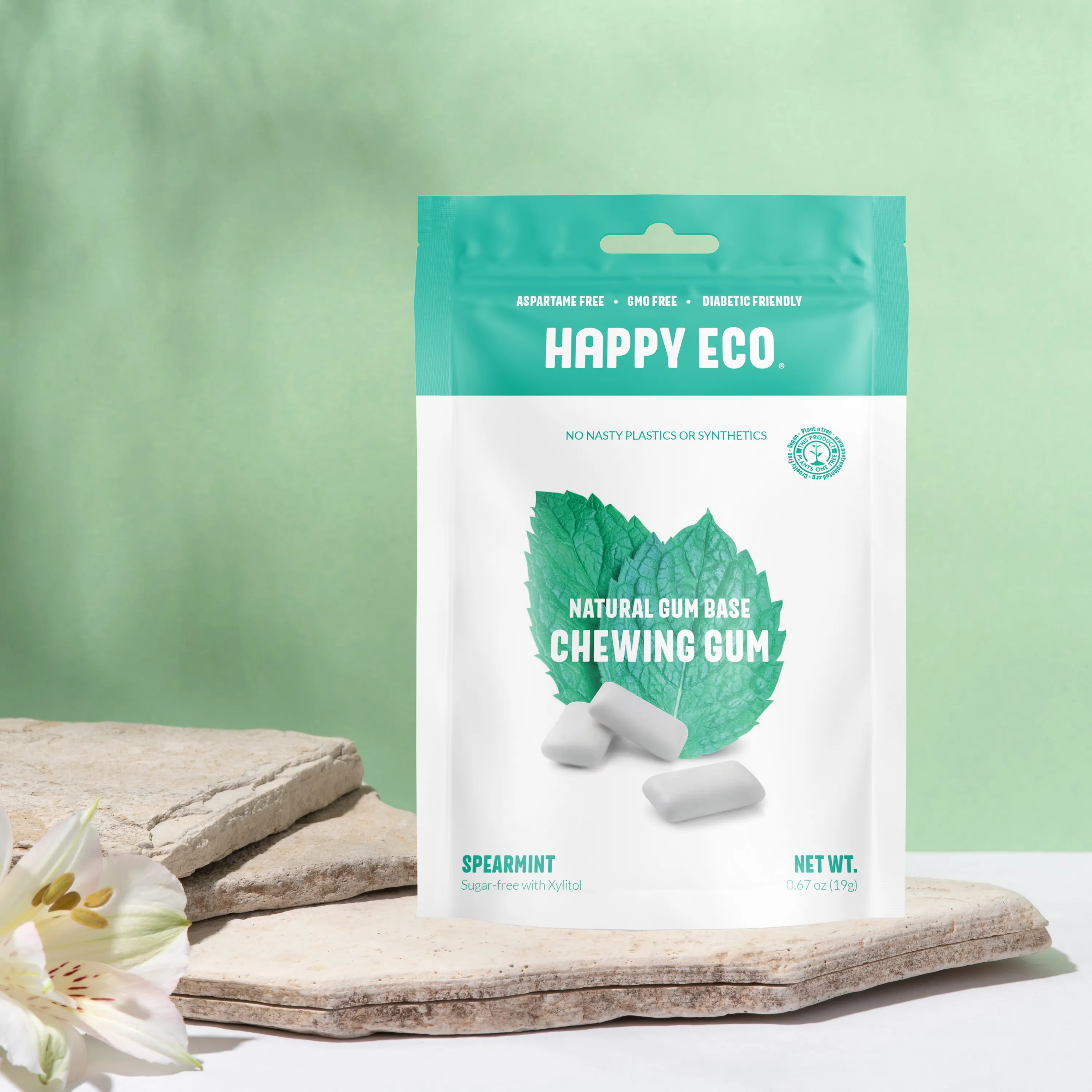 Natural Chewing Gum - Assorted Mint (84pcs)