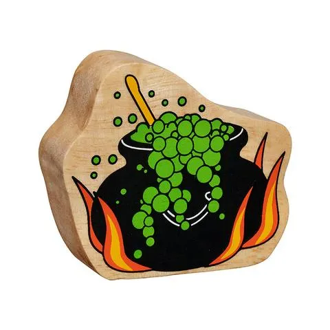 NEW IN ! Natural green & black Cauldron