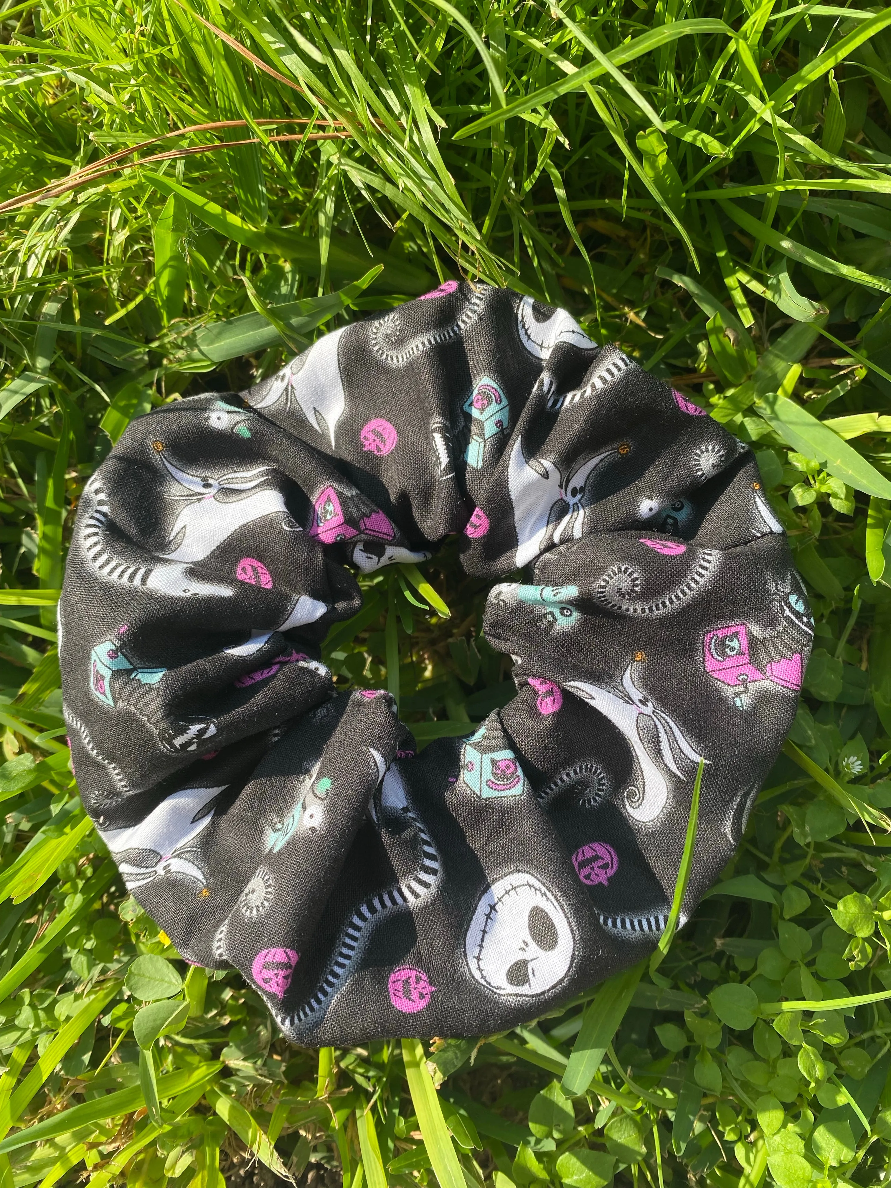 Nightmare Before Christmas Scrunchie Hair Tie Accessories