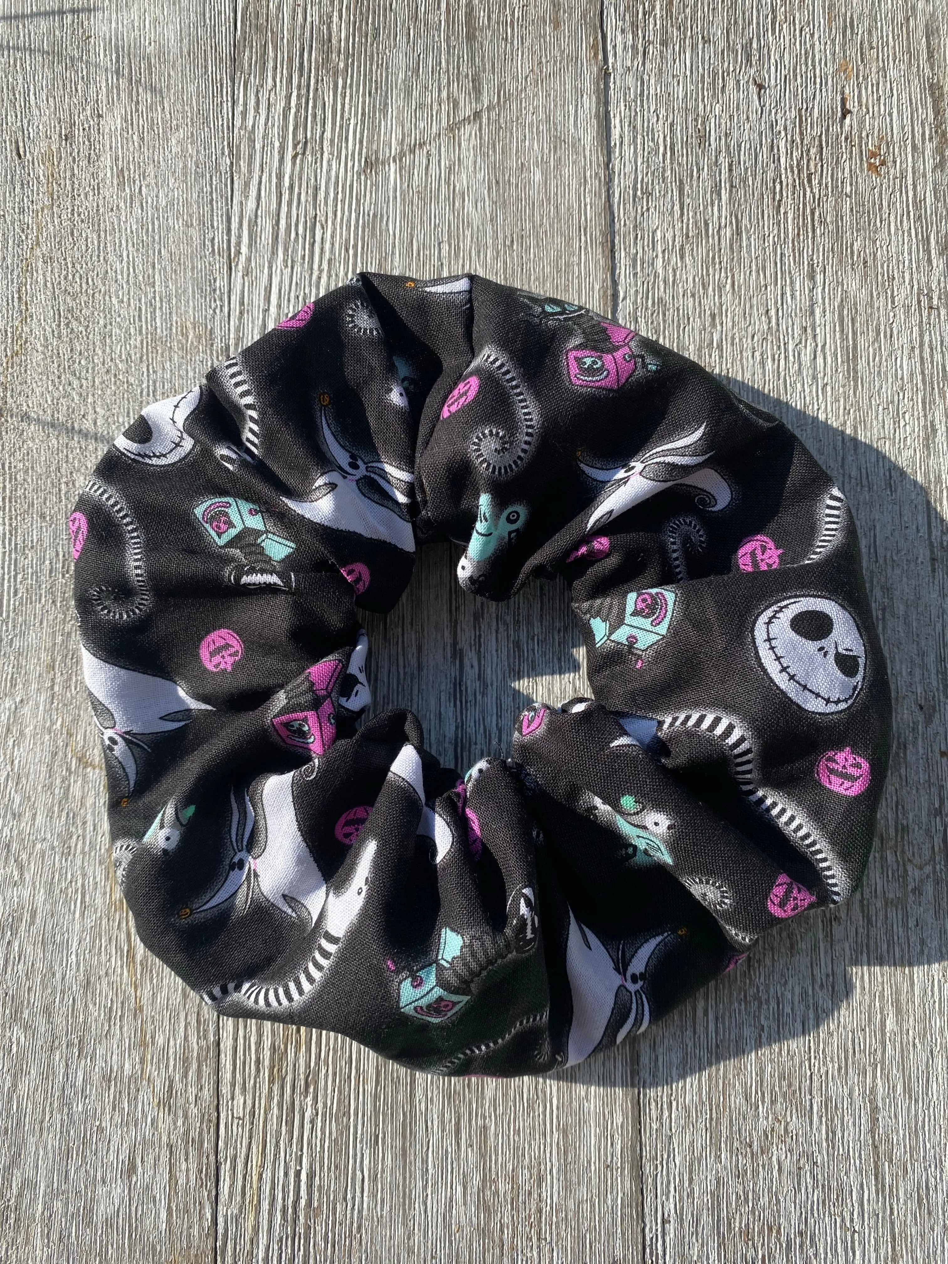Nightmare Before Christmas Scrunchie Hair Tie Accessories