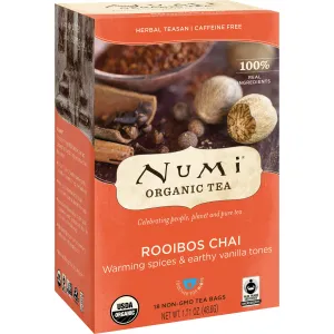 Numi Rooibos Chai Organic Tea