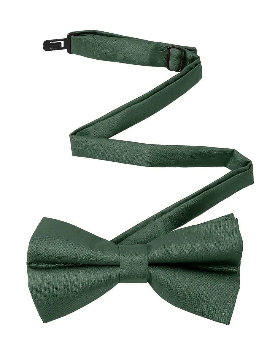 NZ Bridal Eucalyptus Satin Bow Tie Men Wedding Accessories