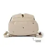 OiOi - Signature Nappy Backpack - Oat Dimple Vegan Leather Mothers Day