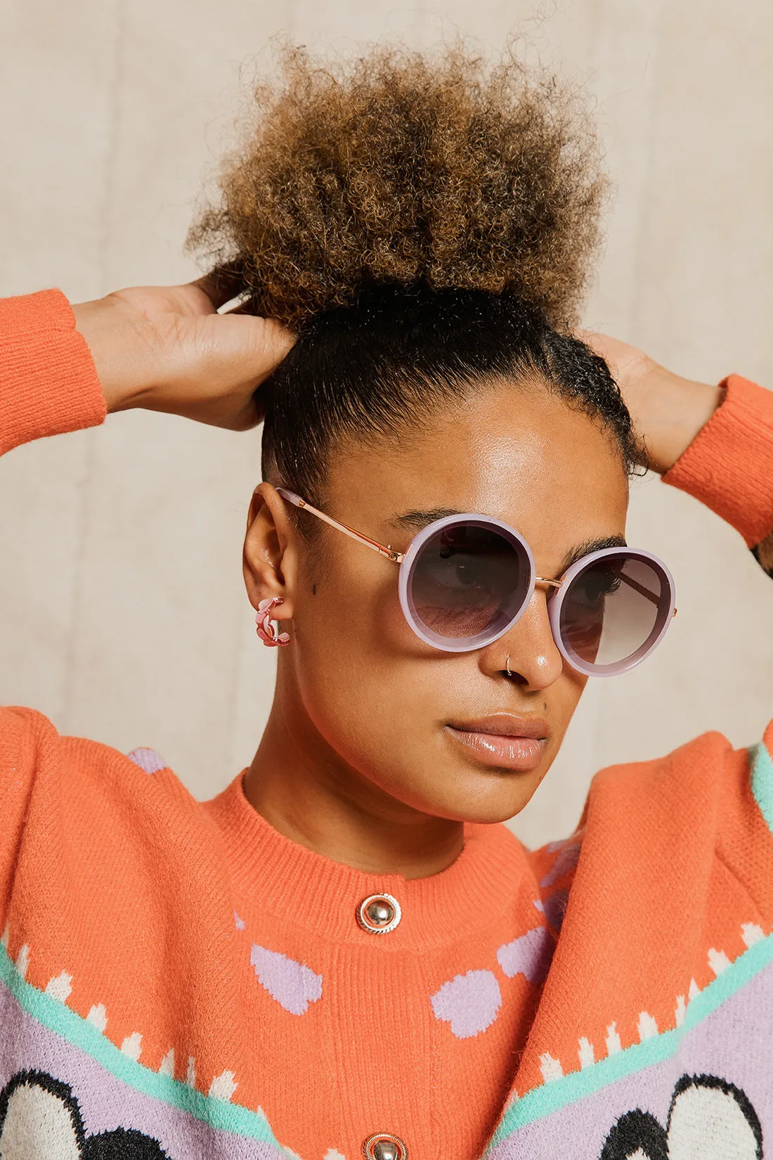 Oversized Circle Sunglasses