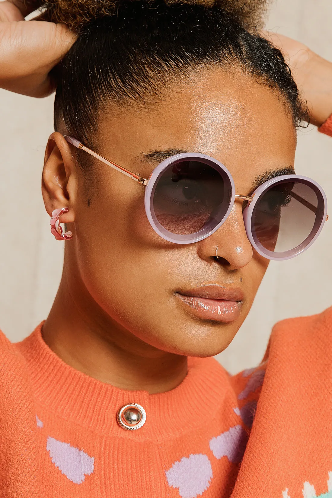 Oversized Circle Sunglasses