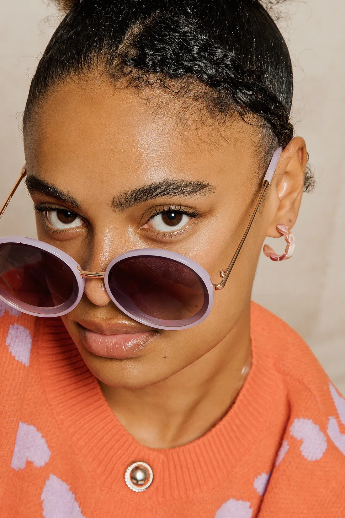 Oversized Circle Sunglasses