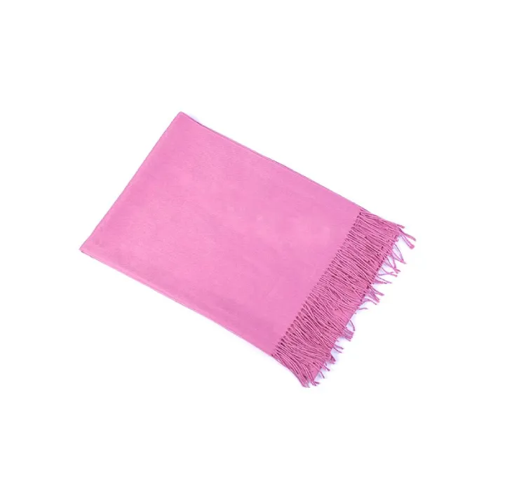 Oversized Pashmina Wrap with Tassles