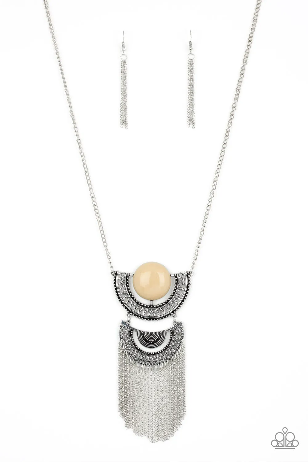 Paparazzi Accessories - Desert Diviner - Brown Necklace