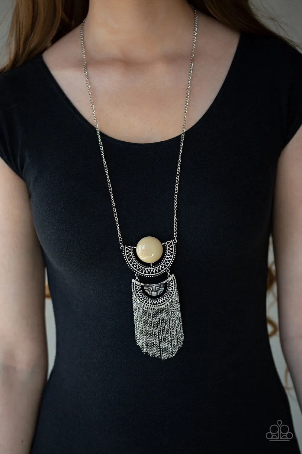 Paparazzi Accessories - Desert Diviner - Brown Necklace