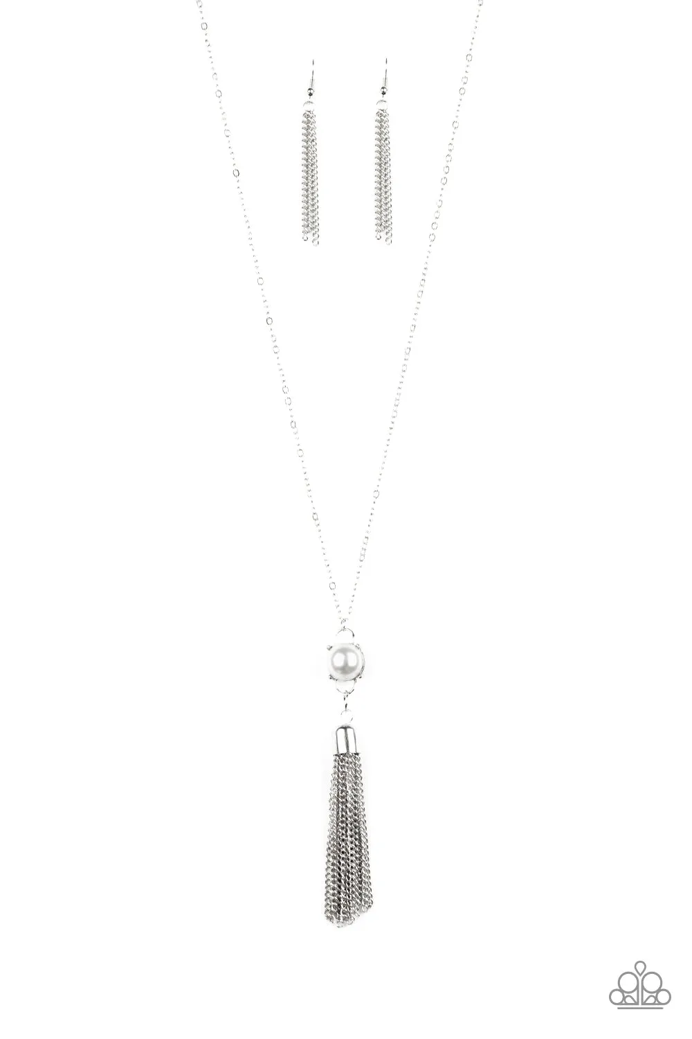 Paparazzi Accessories - Diva Dance Party - Silver Necklace