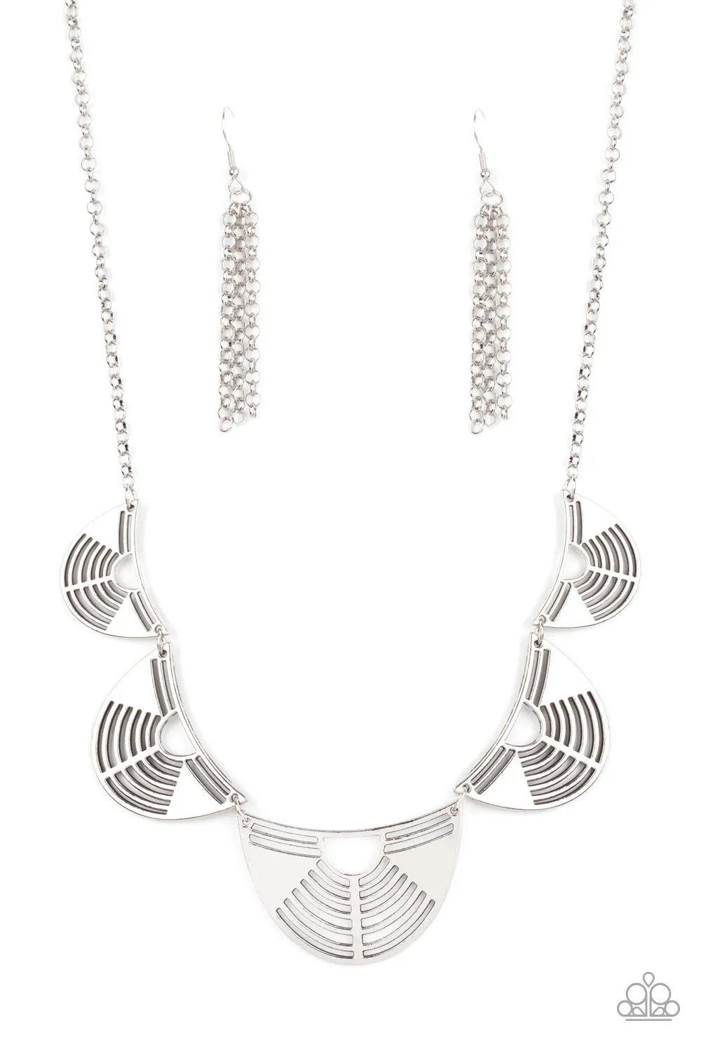 Paparazzi Accessories - Record-Breaking Radiance - Silver Necklace