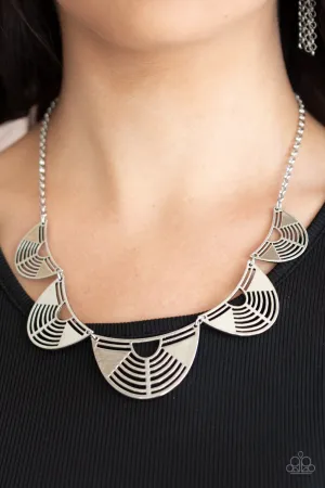 Paparazzi Accessories - Record-Breaking Radiance - Silver Necklace