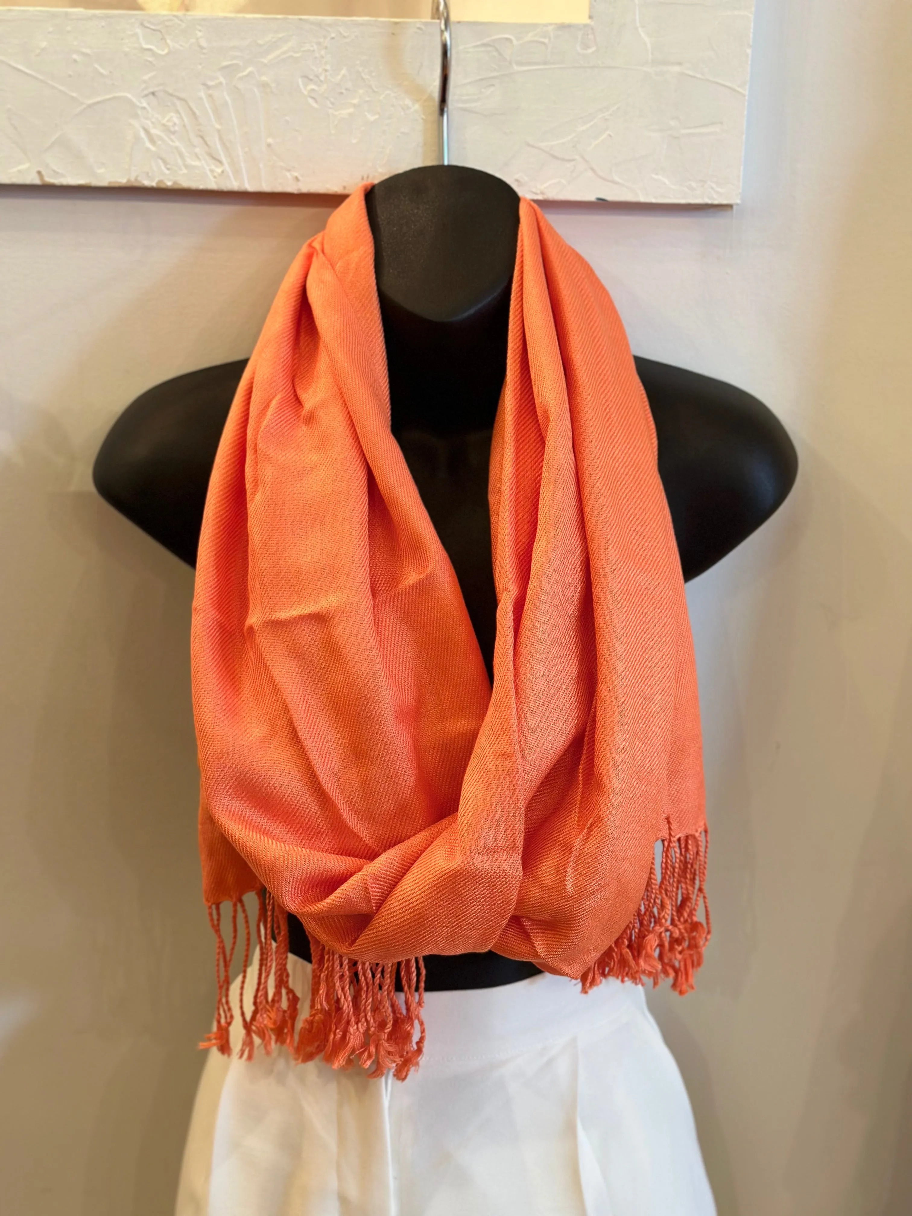 Pashmina Scarf; Multiple Colors