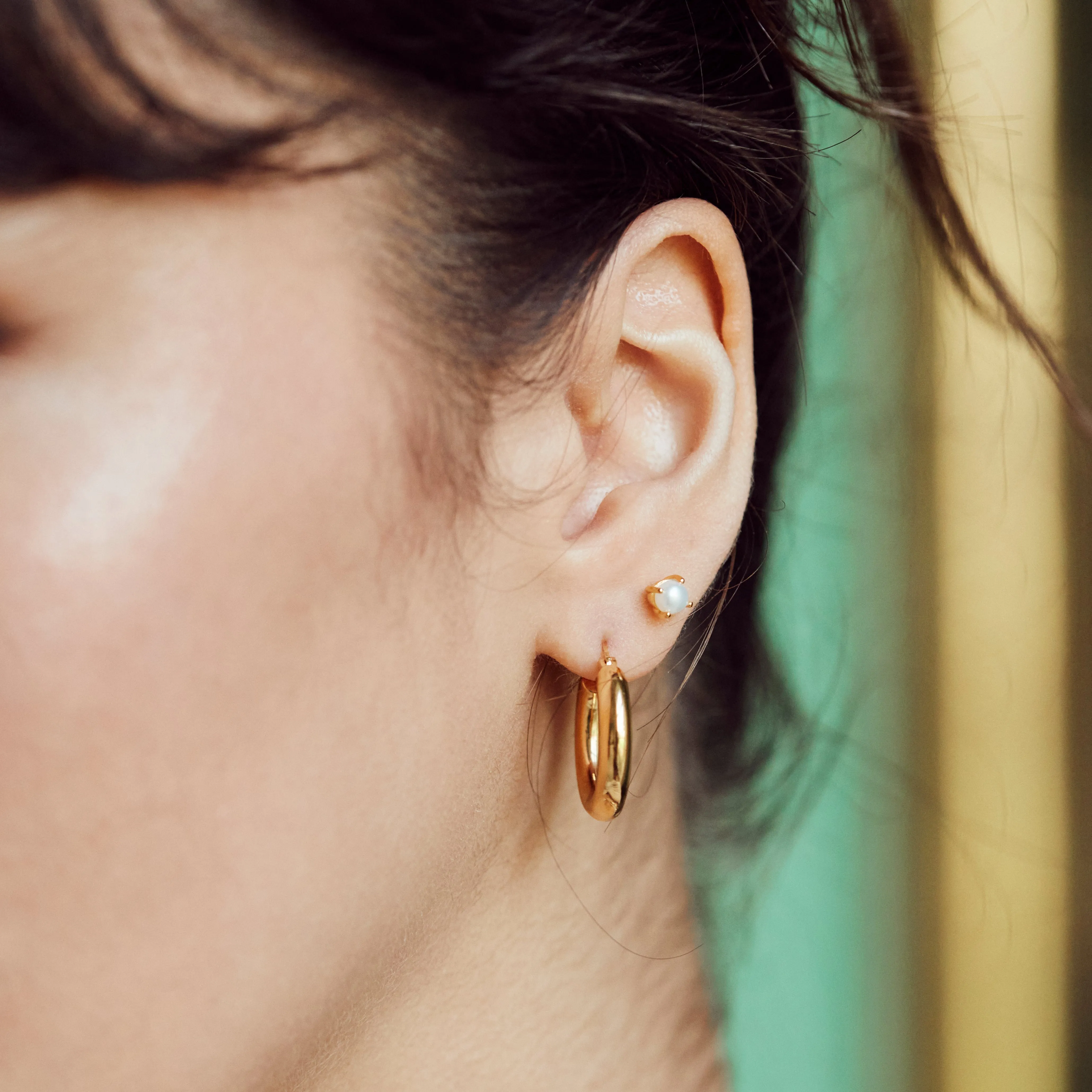 Pearl Stud Earrings