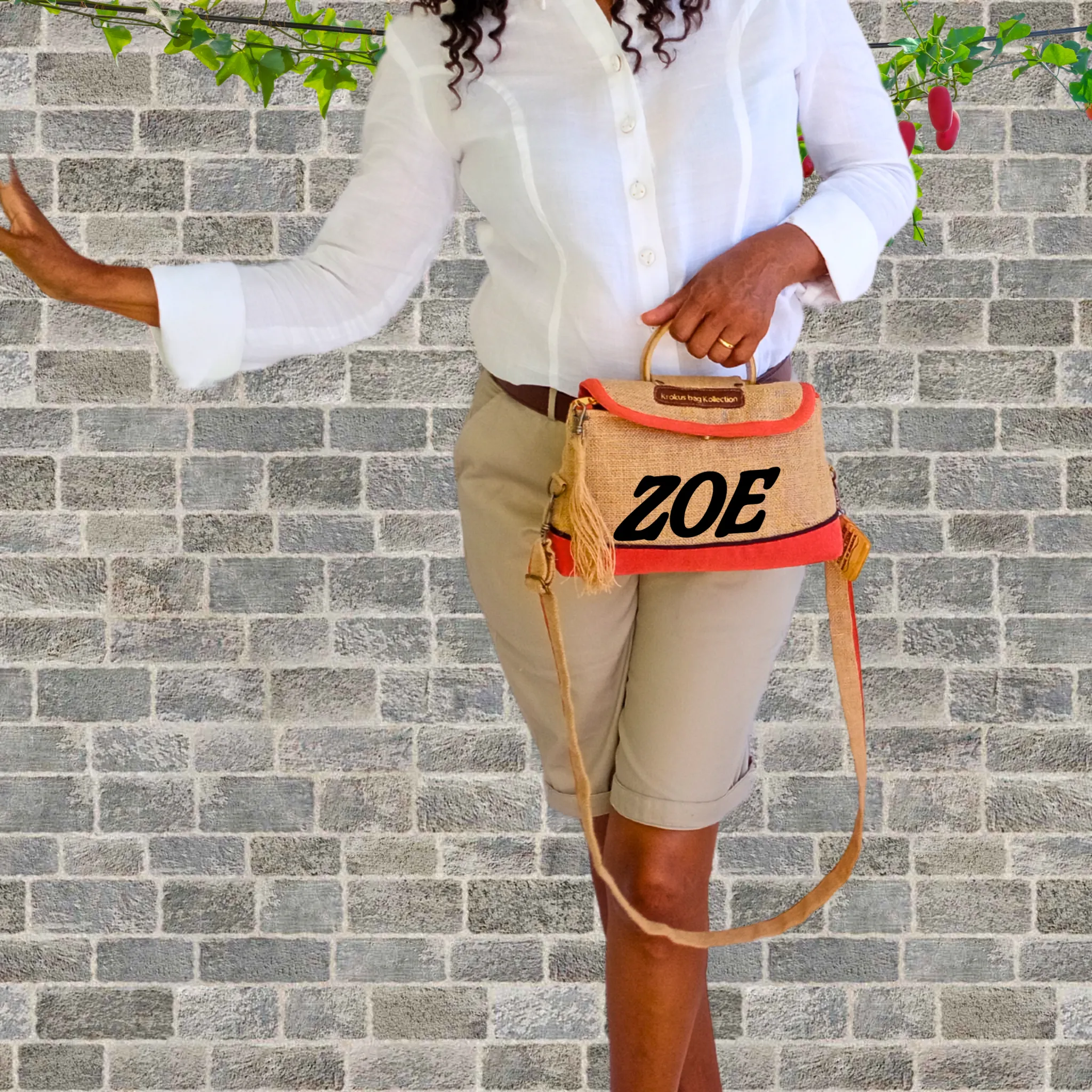 Personalized Crossbody Make-up Bag