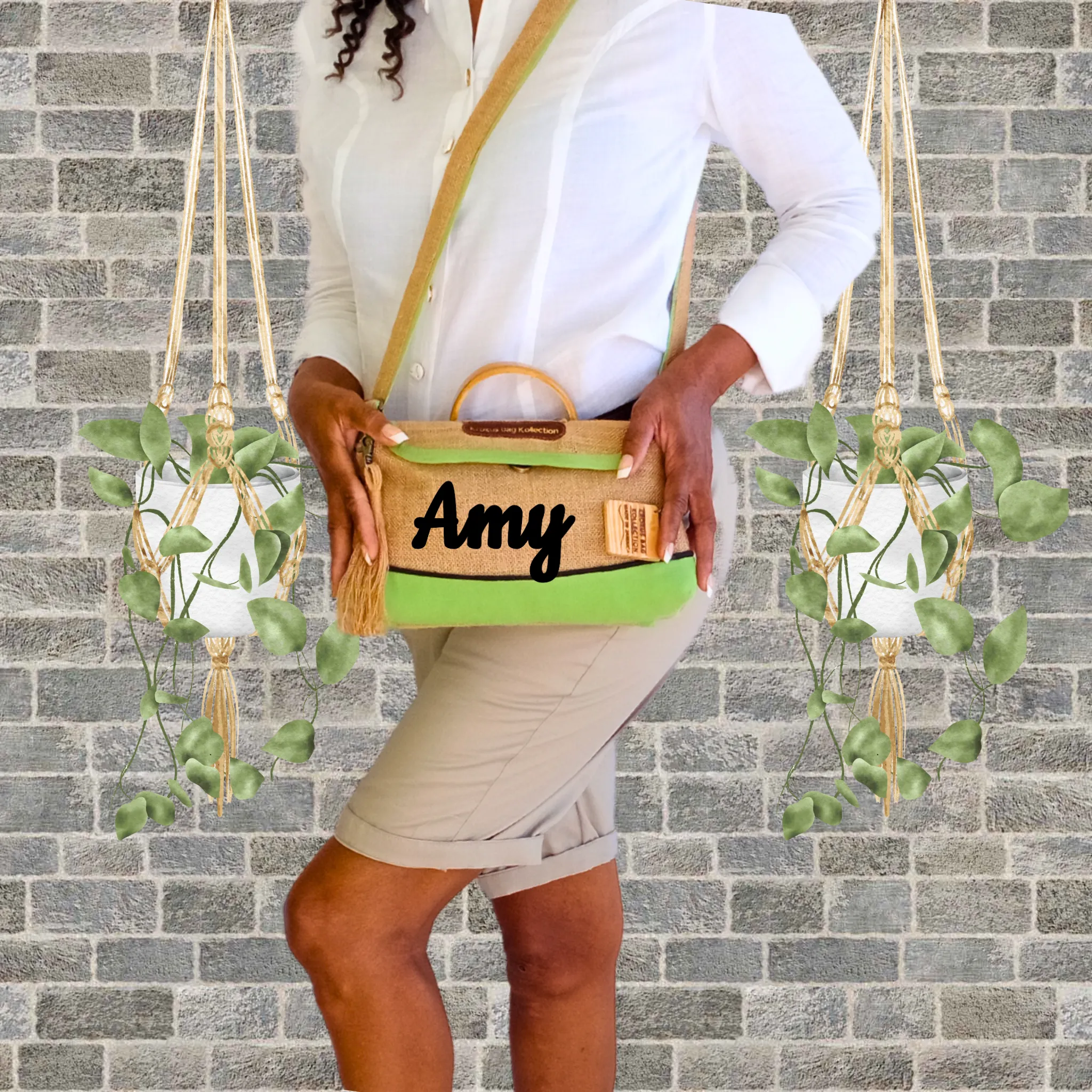 Personalized Crossbody Make-up Bag