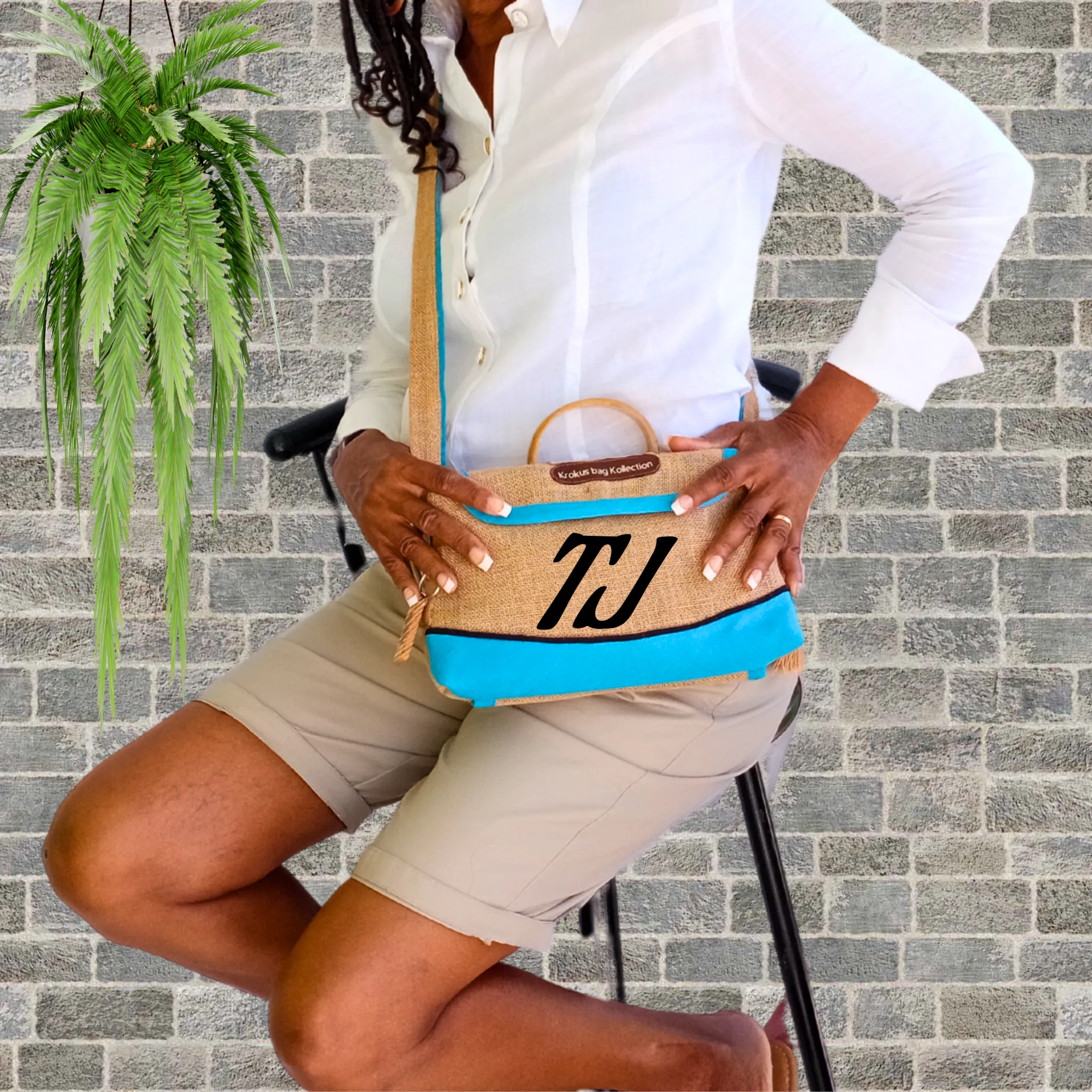 Personalized Crossbody Make-up Bag