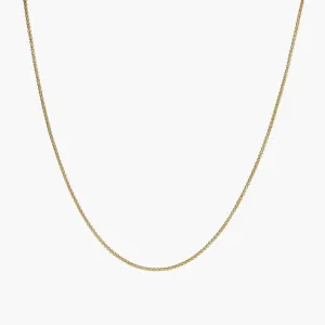 Petite Box Chain Necklace