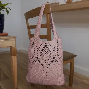 Pineapple Stitch Tote Bag