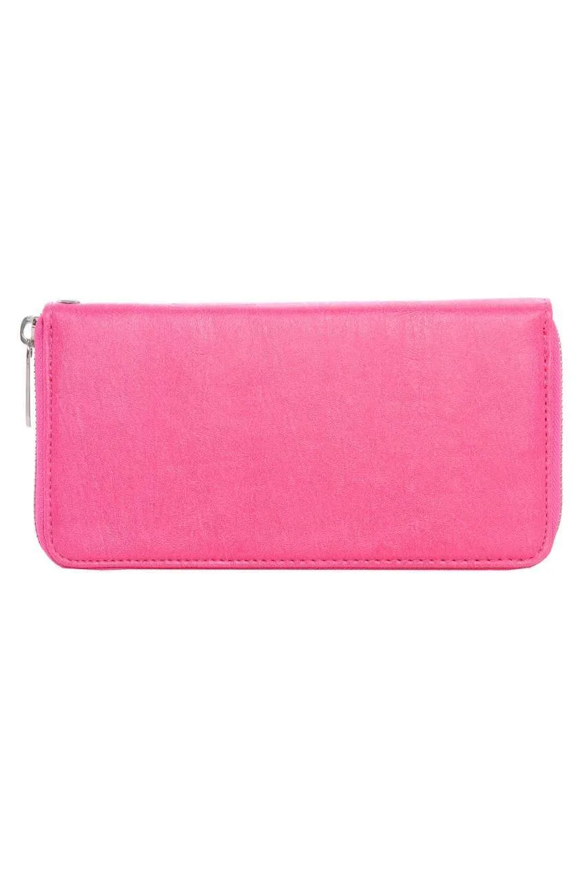 Pink Zip Purse