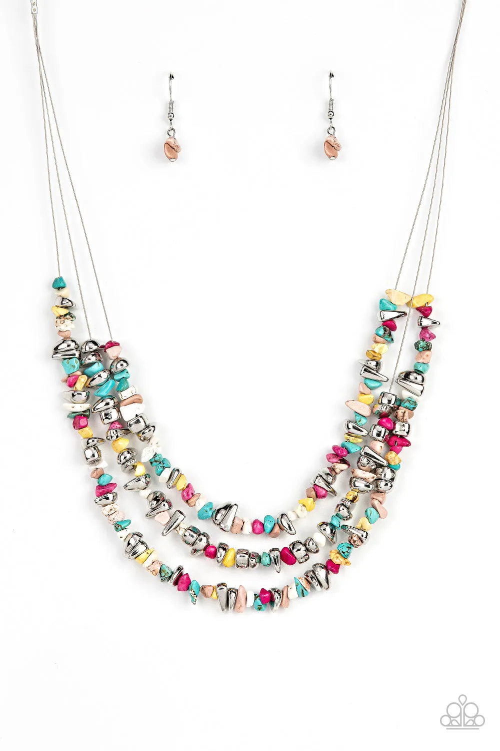 Placid Pebbles - Paparazzi Accessories