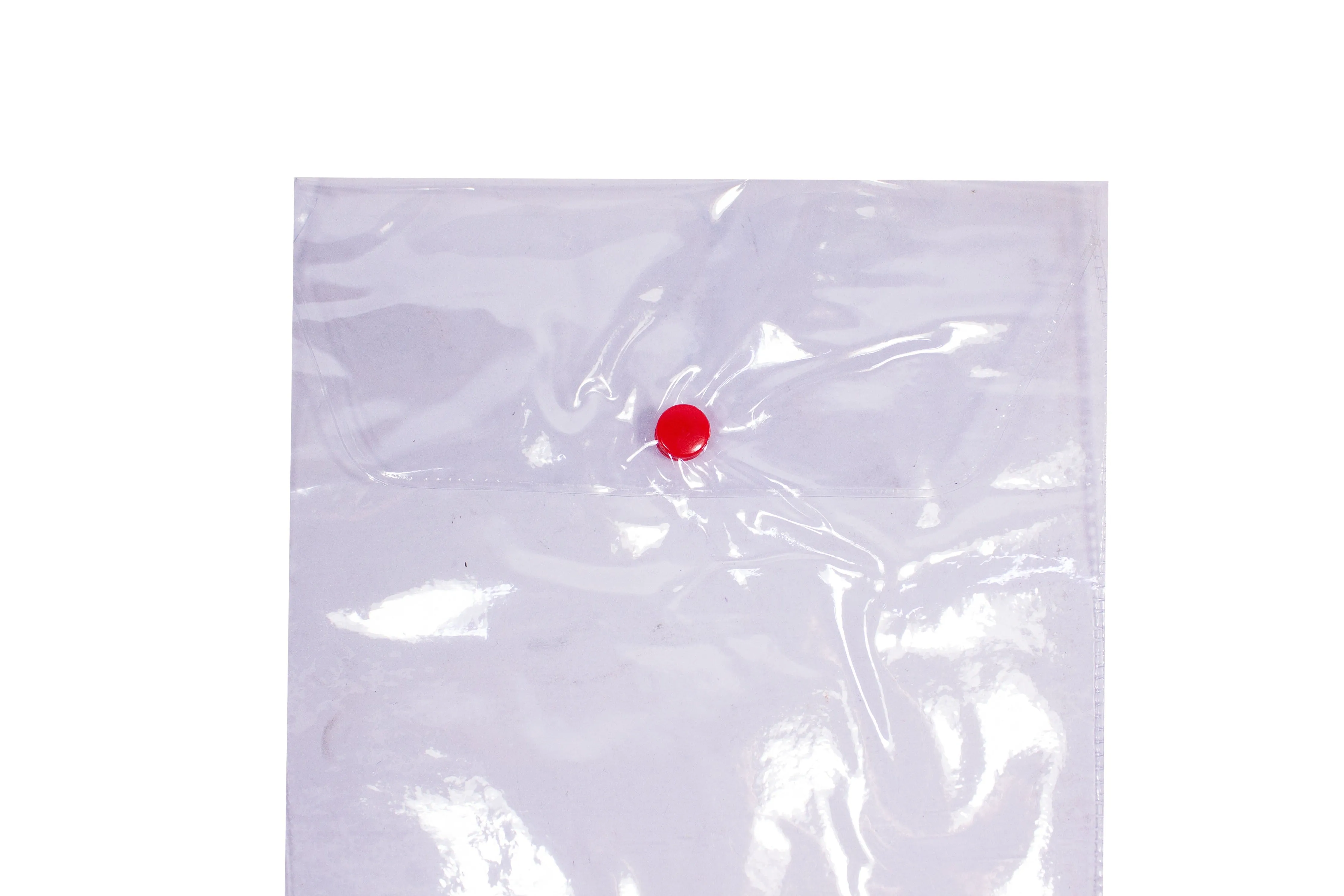 Plastic Card Envelope with Button 6x9in | 25pcs