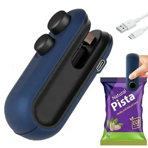 Portable Mini Handheld Rechargeable Sealing Machine for Food and Snack Storage