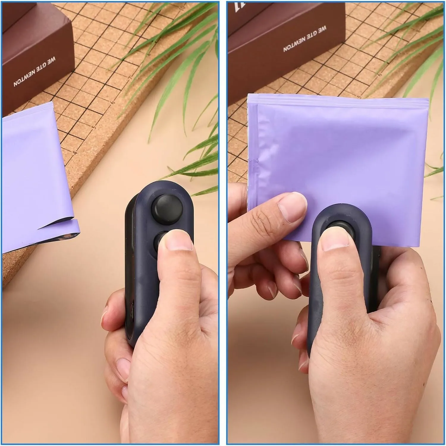 Portable Mini Handheld Rechargeable Sealing Machine for Food and Snack Storage