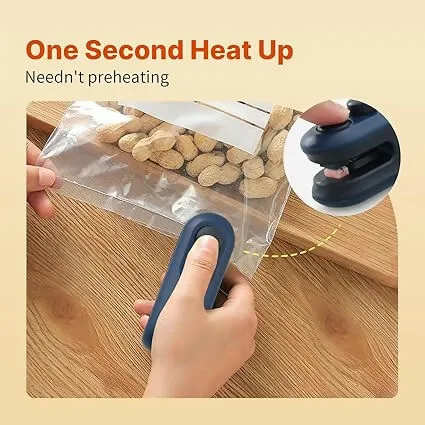 Portable Mini Handheld Rechargeable Sealing Machine for Food and Snack Storage