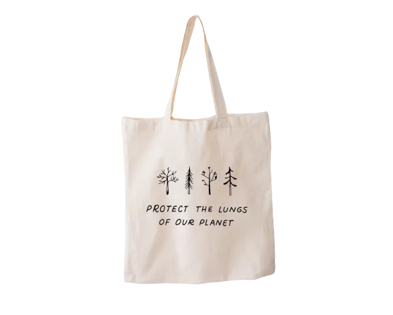 Protect The Lungs of Our Planet Reusable Bag