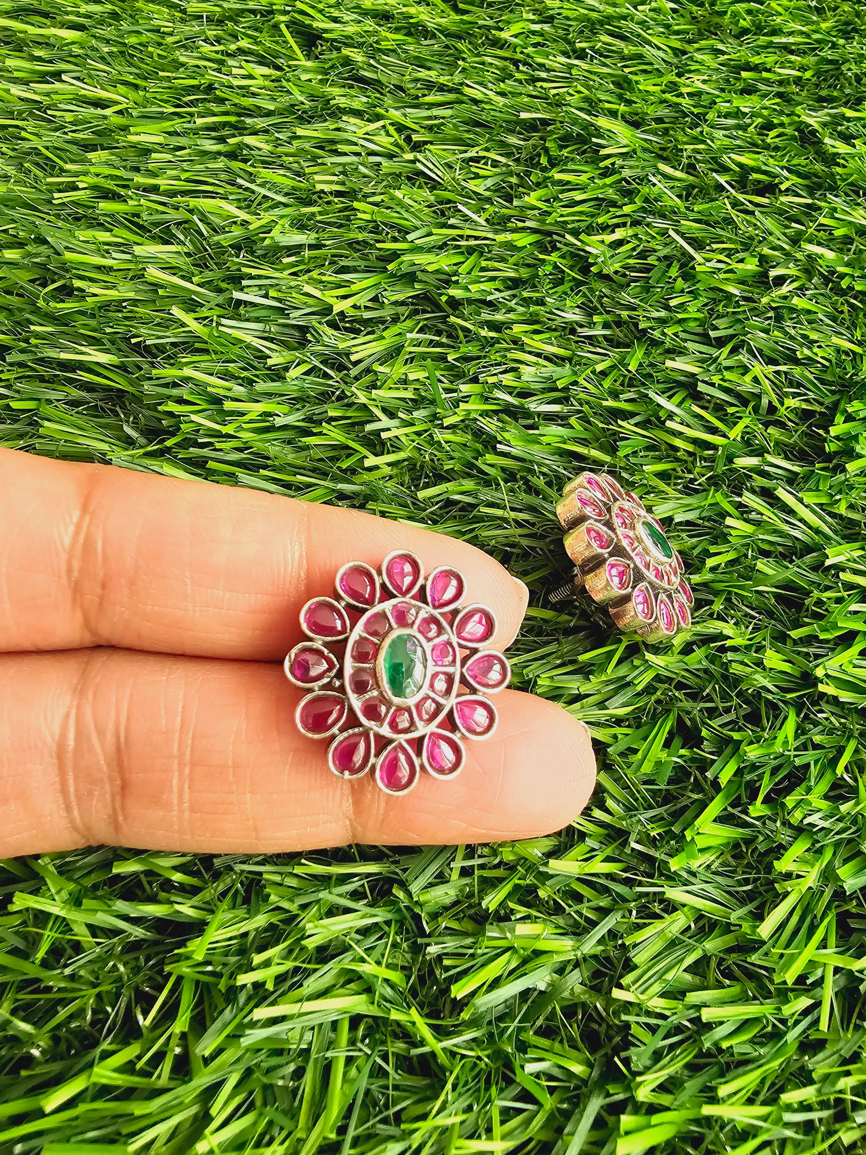 Pure 925 Silver Stud Earrings